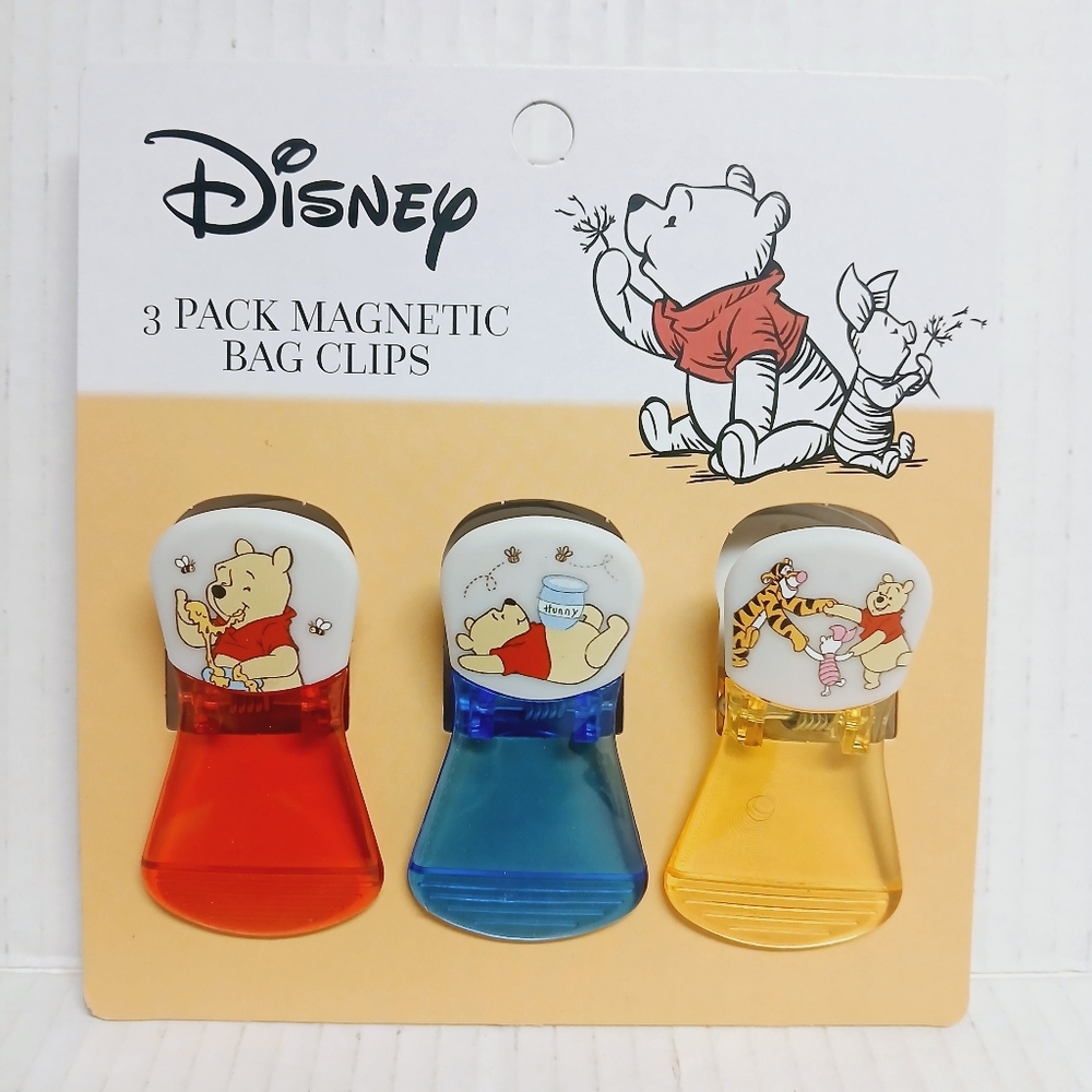 Disney Winnie the Pooh Magnetic Bag Clips